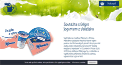 Desktop Screenshot of mlekarna-valmez.cz